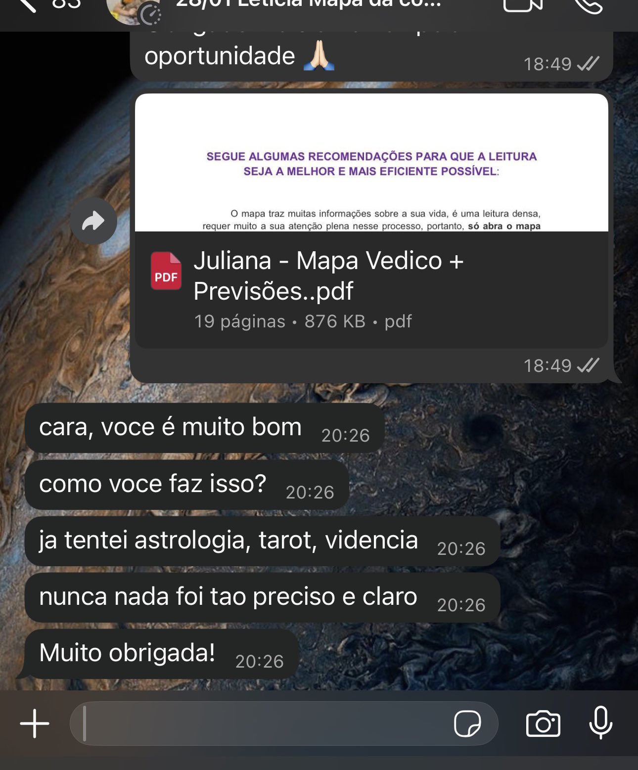 Depoimento Juliana